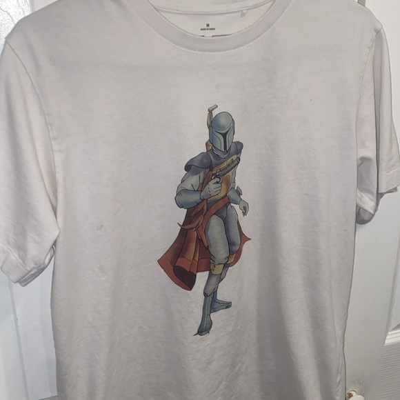 Uniqlo UT T-shirt M size Jun Takahashi Star Wars Mandalorian F/S Japan Import - Picture 3 of 6